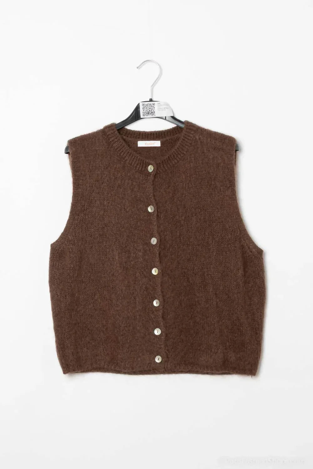 Cocco Bello - Baby Alpaca Sleeveless Sweater Top - Rack Hunt