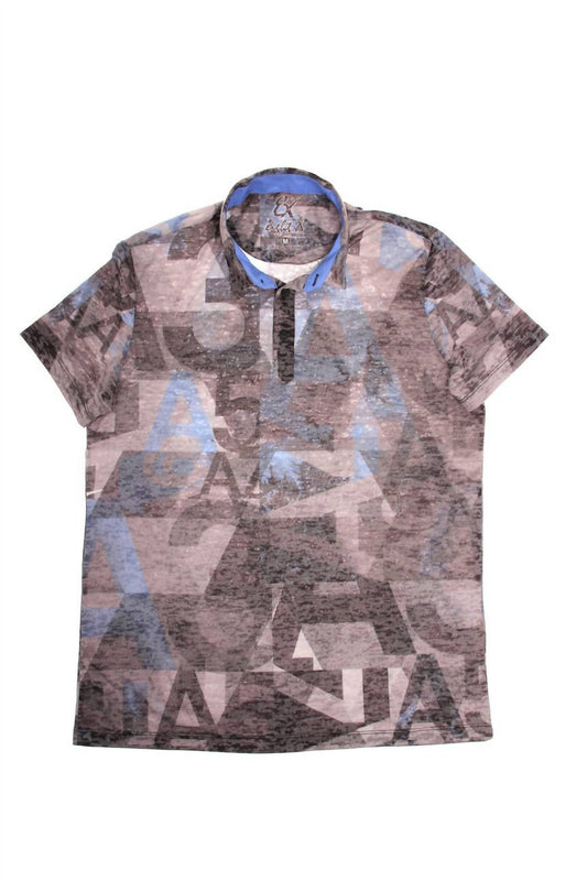 Print Polo Shirt
