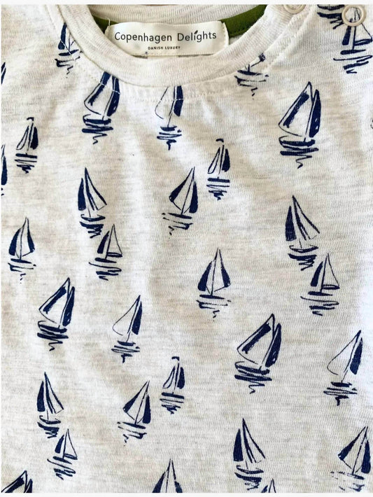 Copenhagen Delights - Kids' Sailboat Printed Tee - Rack Hunt -