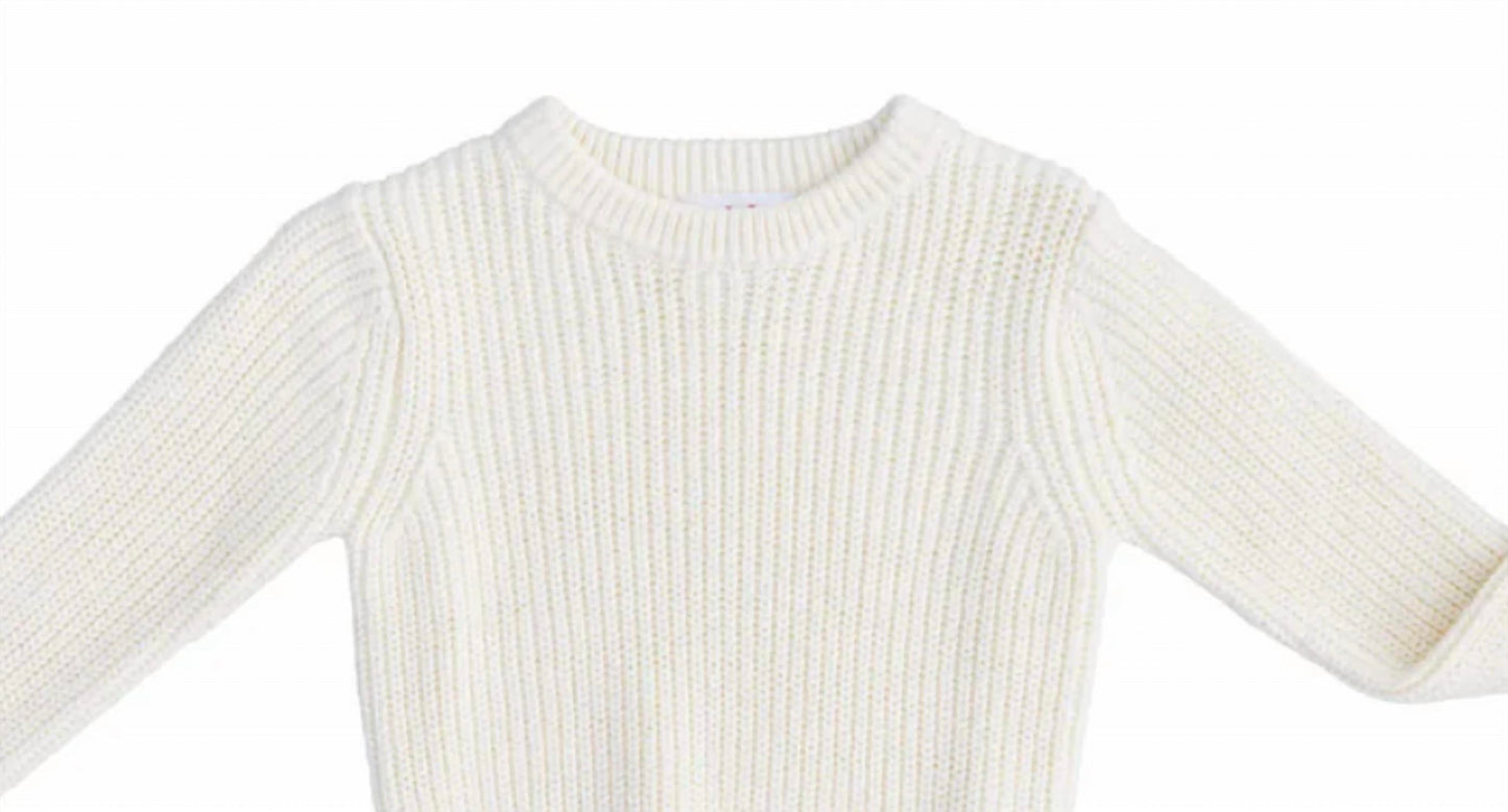 Girl's Snow Chunky Knit Sweater