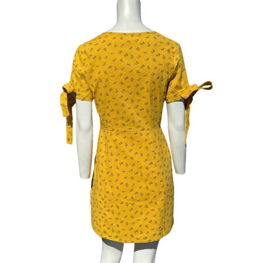 AFTER MARKET - Yellow Floral Dress - Rack Hunt