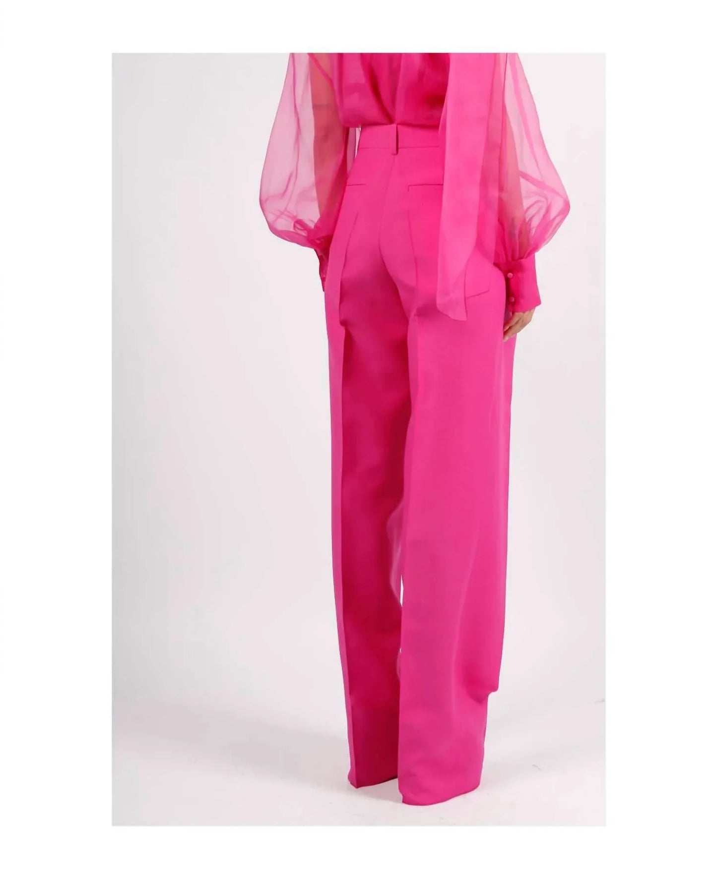 Valentino - Crepe Couture Trousers - Rack Hunt