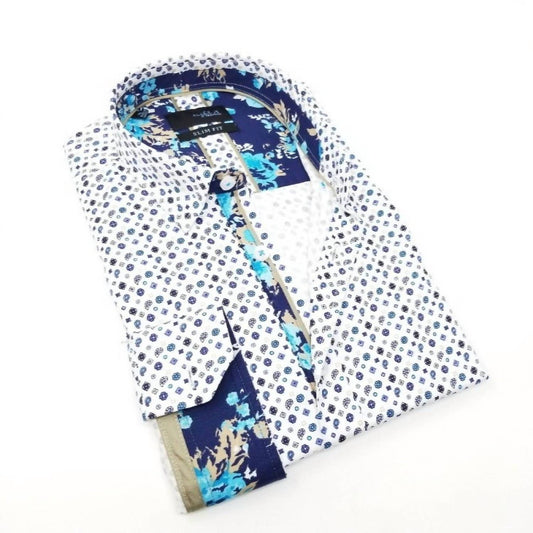 Button Down Shirt With Trim