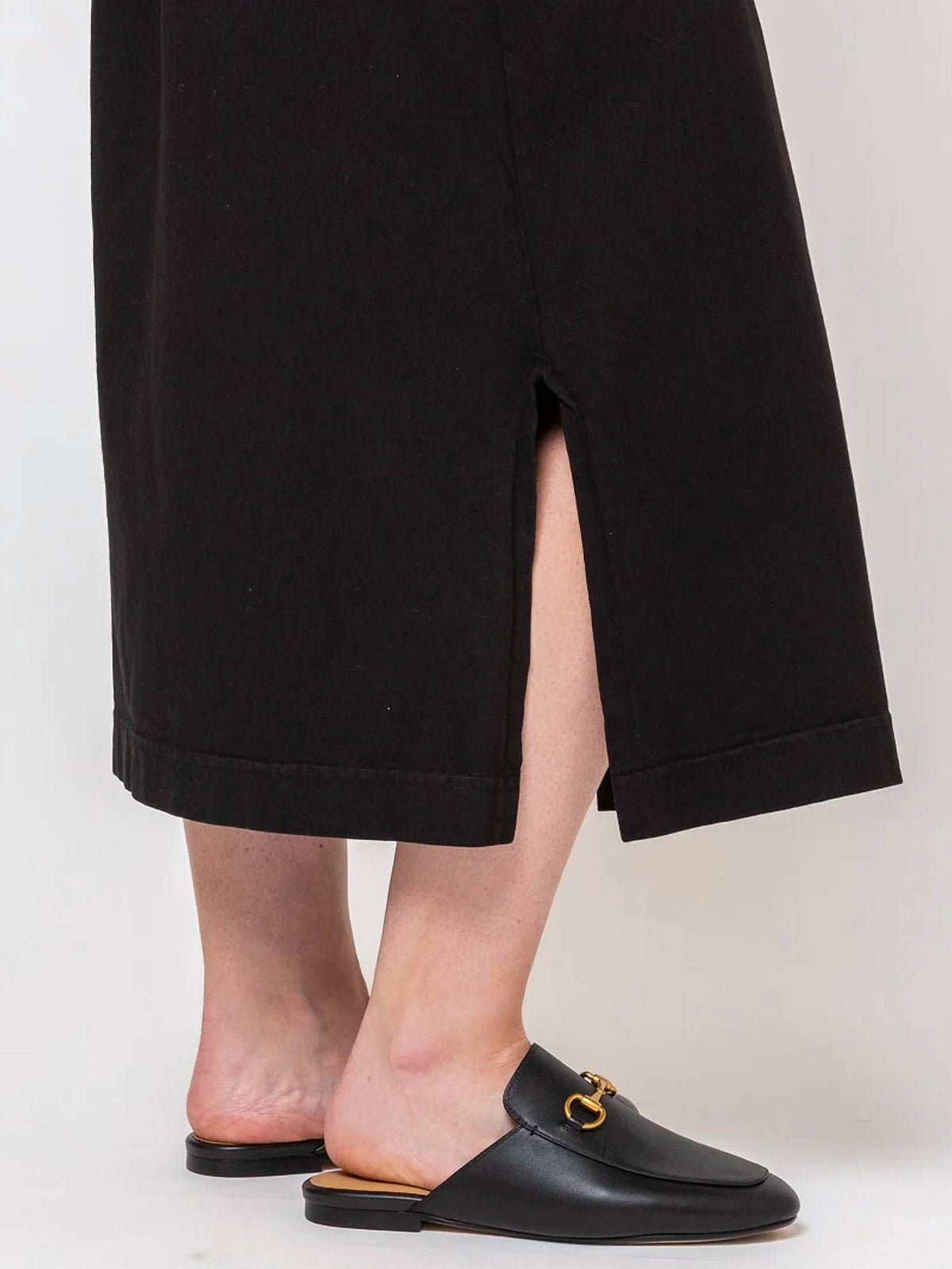 Manny Slit Midi Skirt