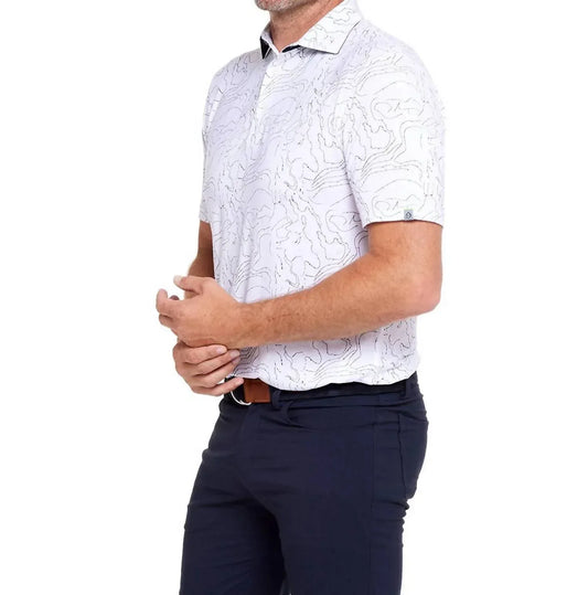 tasc - Men's Golf Polo Top - Rack Hunt