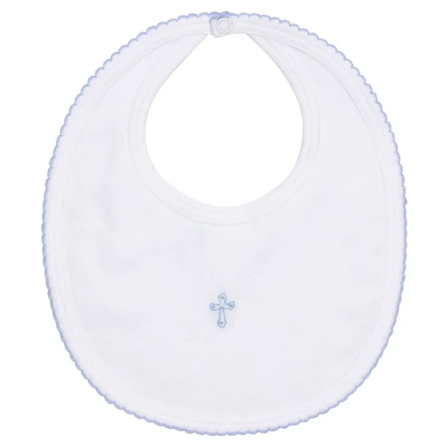Baby Threads - Christening Bib for Baby Boys - Rack Hunt