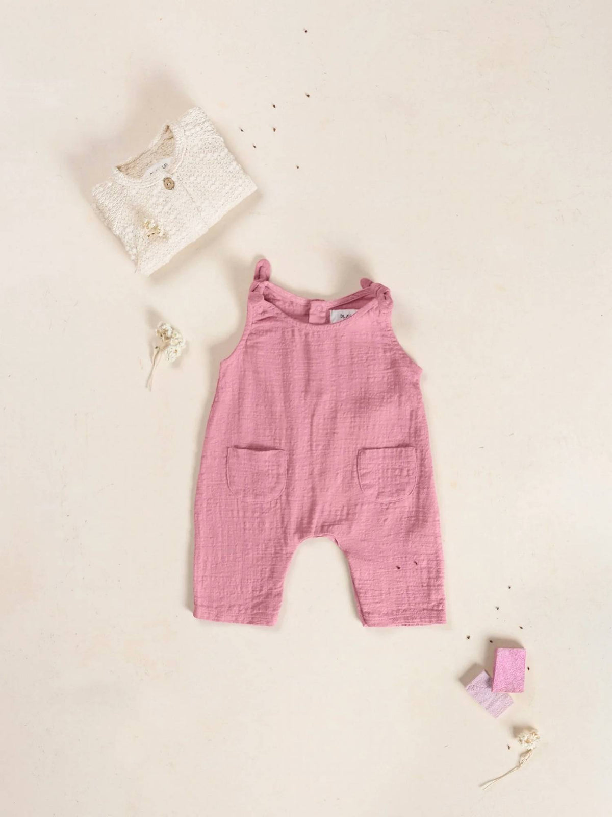Girls Organic Cotton Jumpsuit