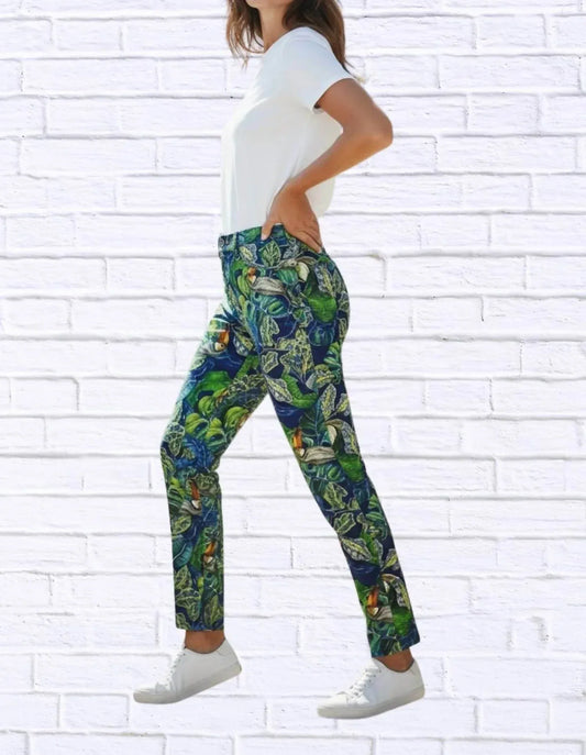 Diva USA - Tropical Toucan Print Pants - Rack Hunt