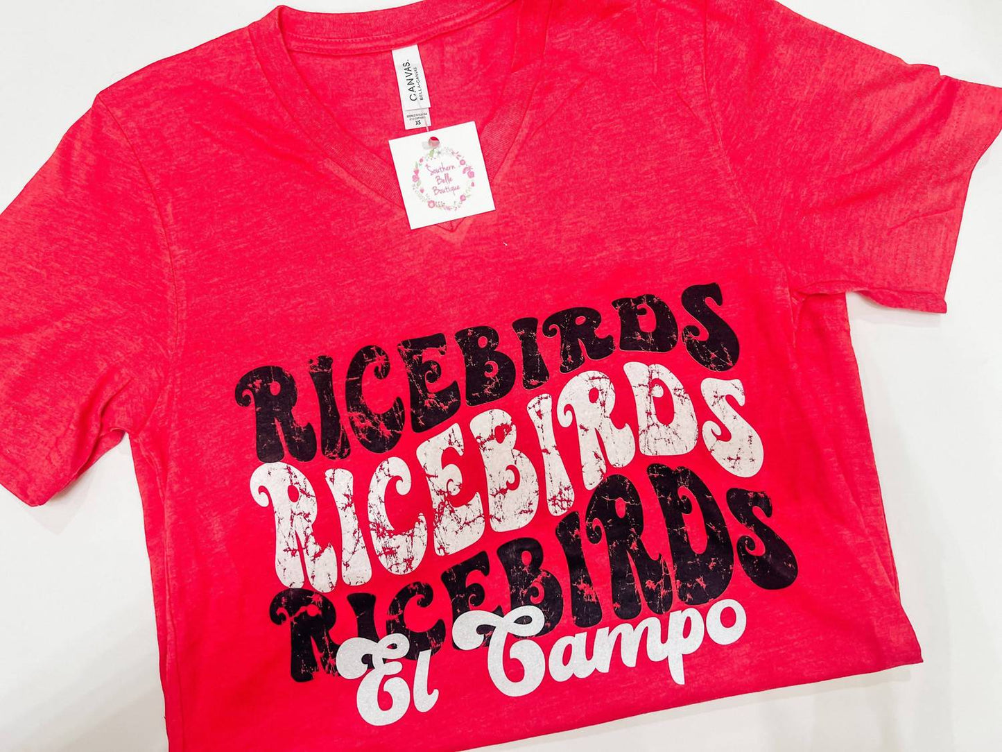 Ricebird Wavy Line Gameday Tee