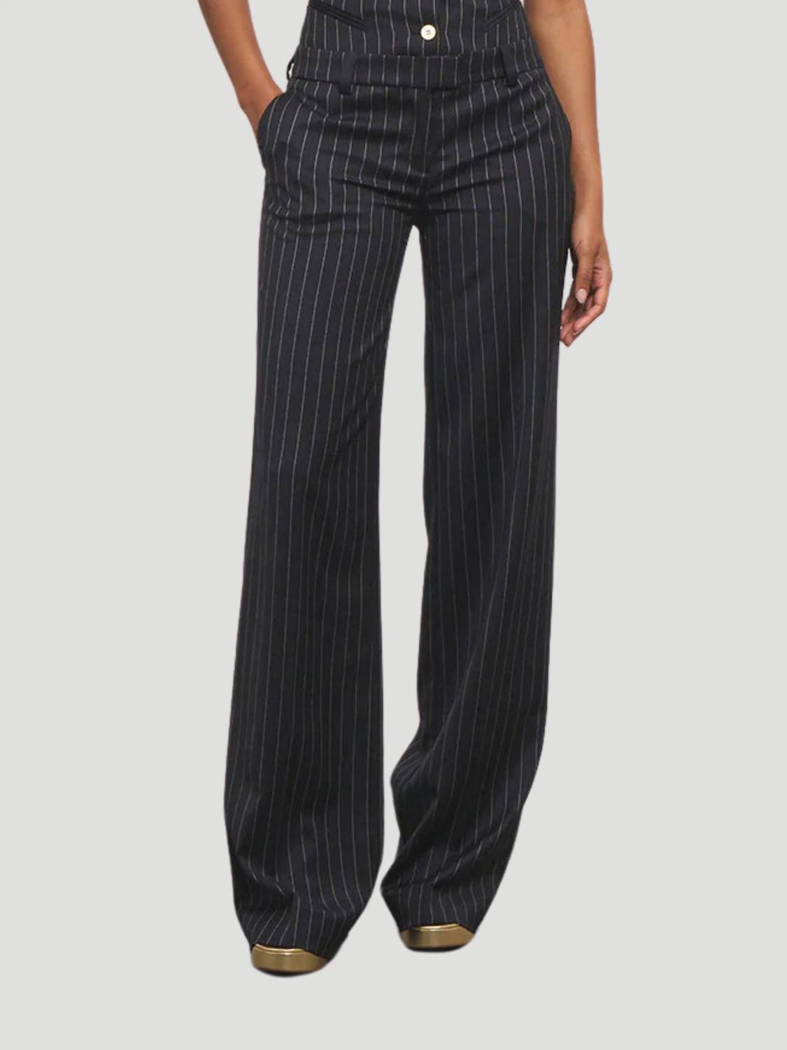 Laurent Pinstripe Pant