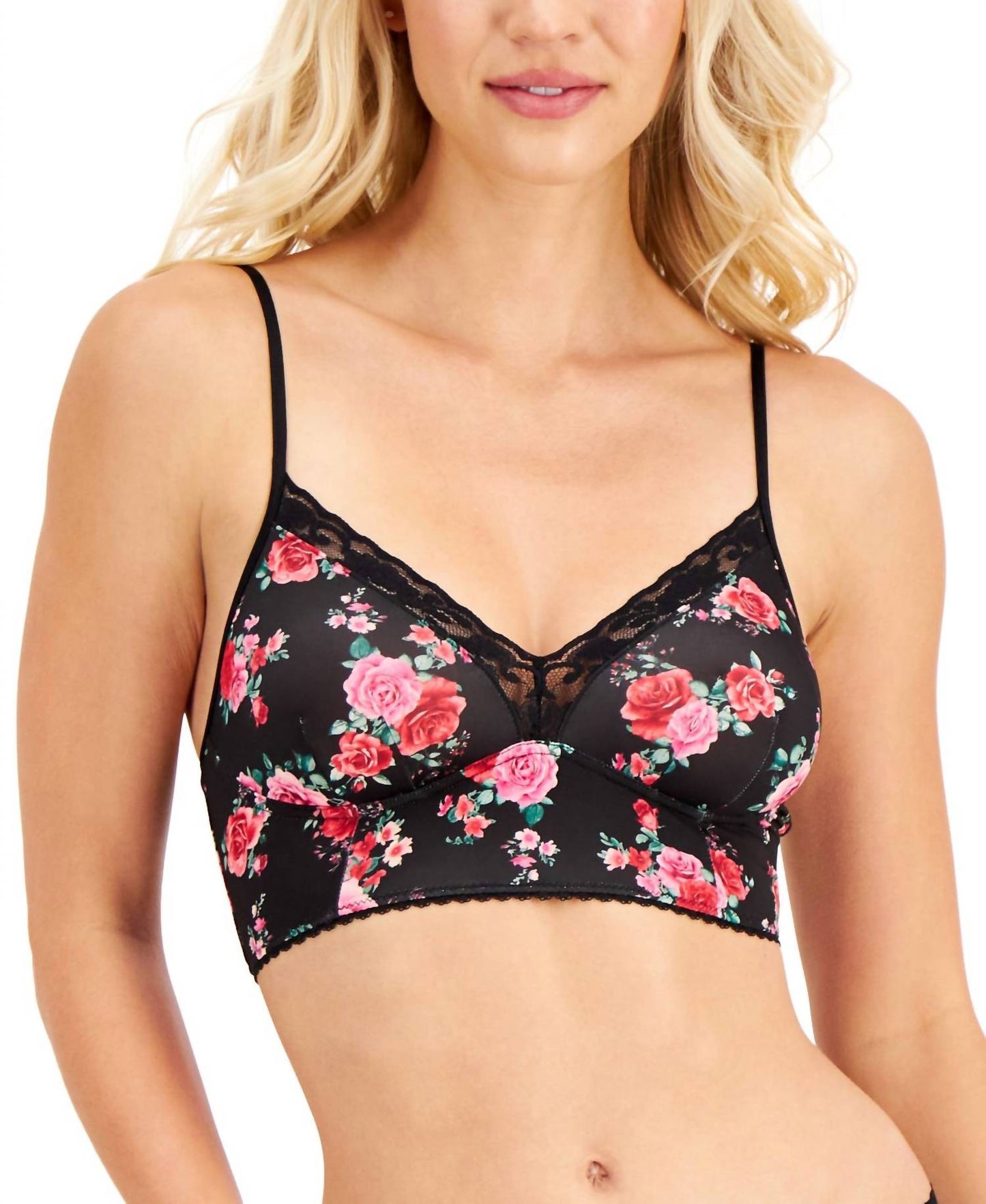 Intimate Lace-trim Bralette
