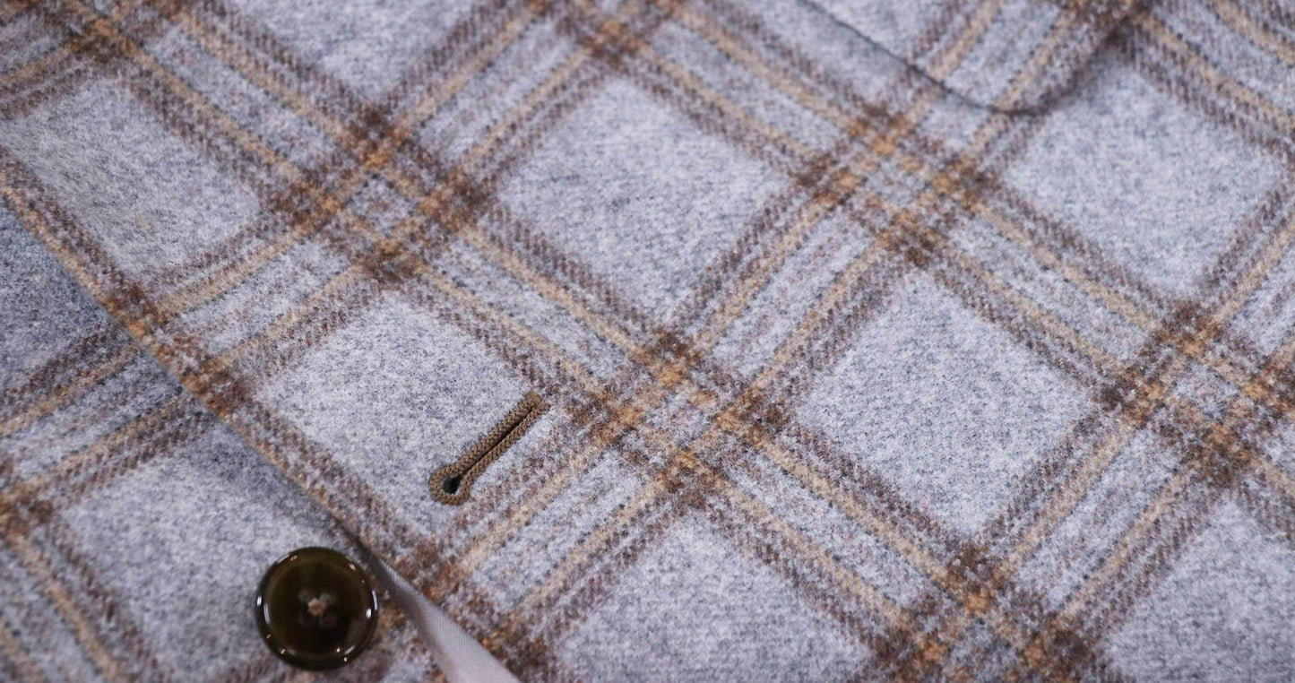 Ravazzolo - Men's Wool & Cashmere Plaid Sportcoat - Rack Hunt