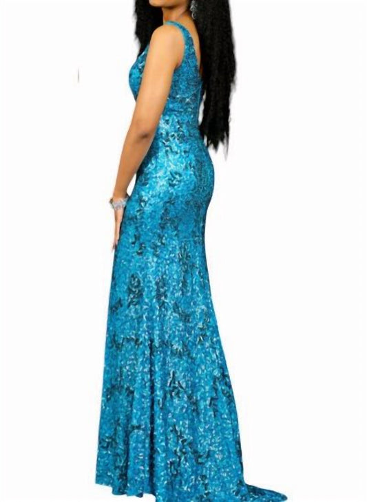 Sequined Tulle Dress