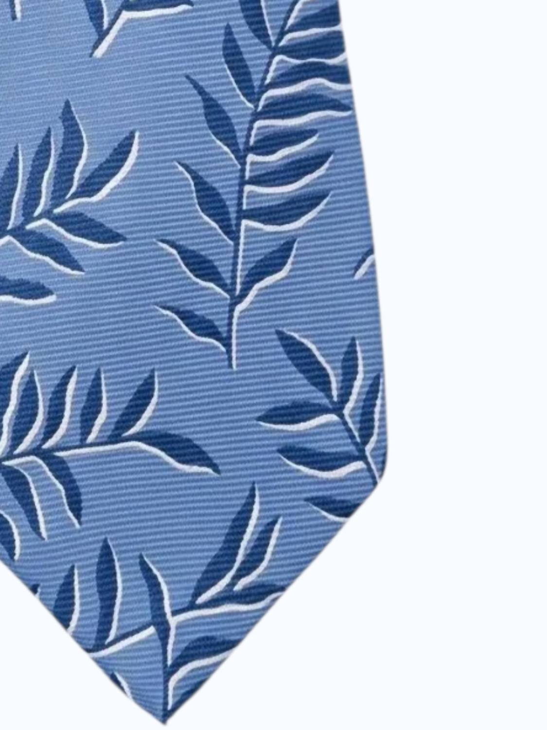 Men's Leaf Print Tie