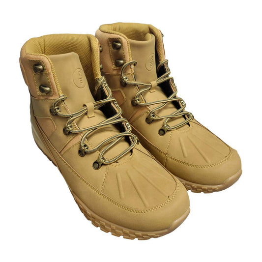 Reserved Footwear New York - Men's Faux Leather Lace-up Boot - Rack Hunt -