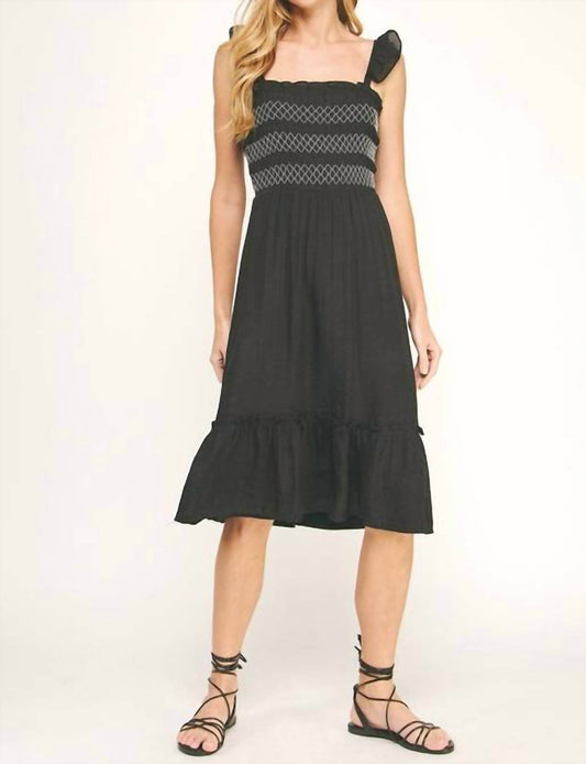 As U Wish - Papaya Gauze Dress With Smocking Details - Rack Hunt
