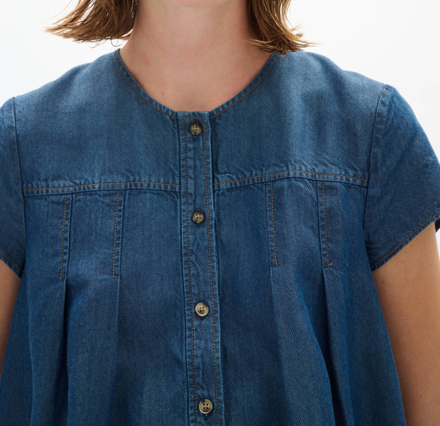 Eloise Denim Top