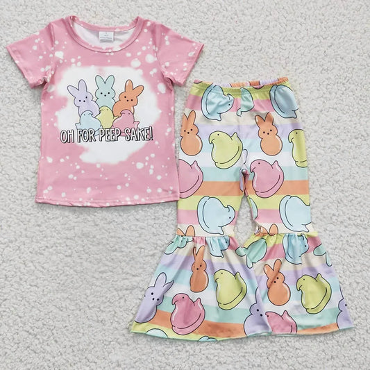 Sassy Kids Palace - Girls Oh For Peep's Sake Ruffle Set - Rack Hunt
