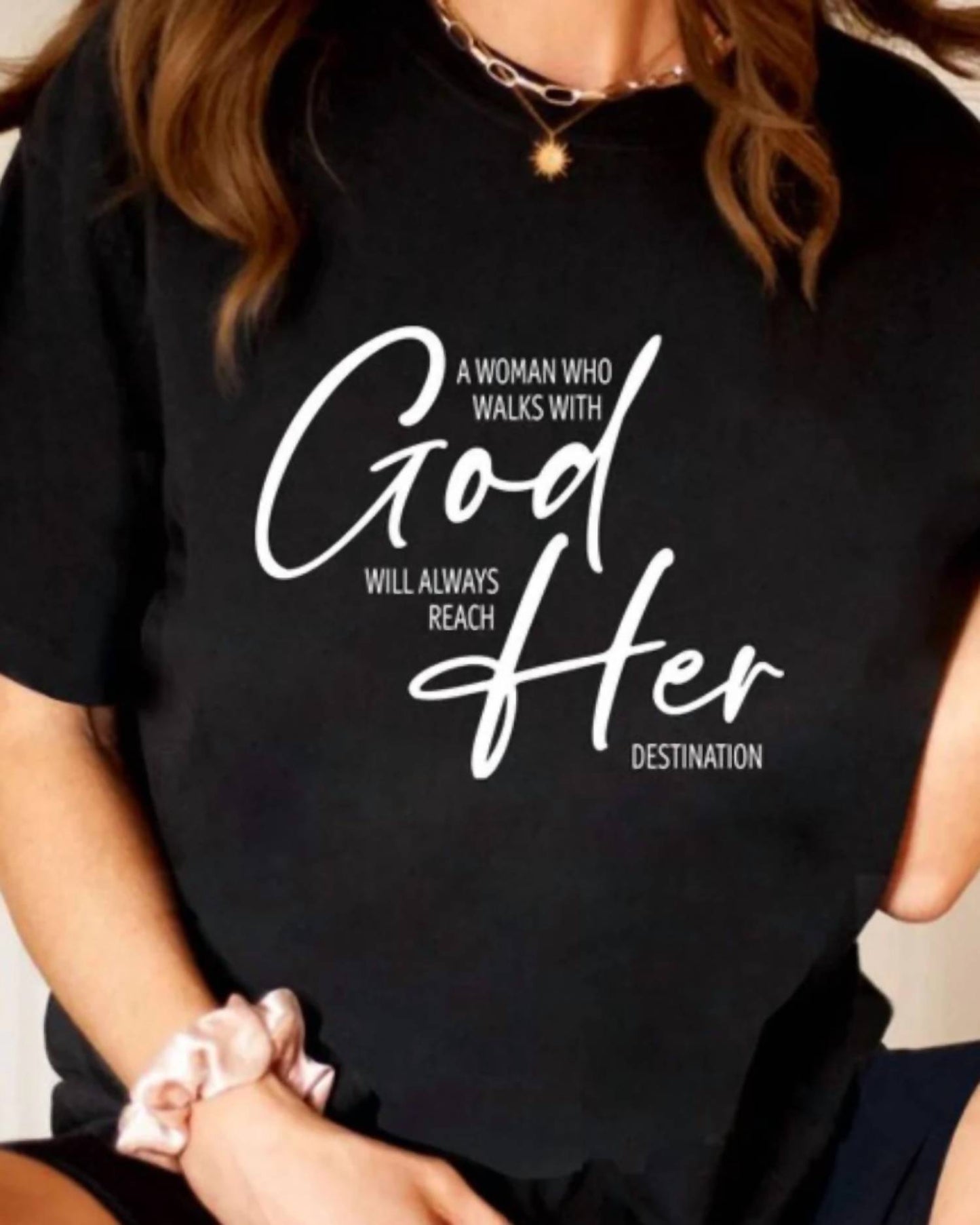 God Is With Her T-shirt