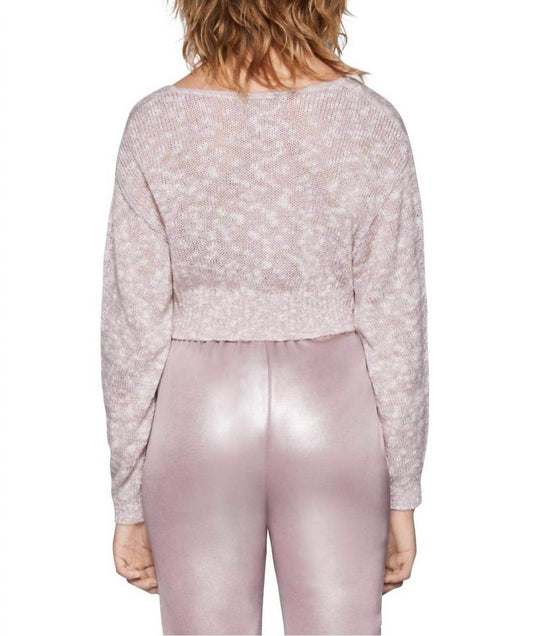 BCBGeneration - Metallic Knit Shirt Pullover Sweater Top - Rack Hunt -