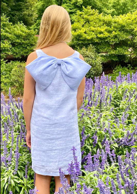 Girls Lolli Bow Back Dress