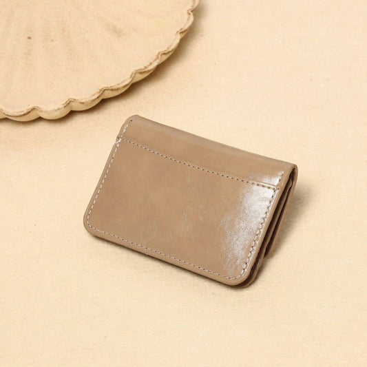 Women's Vintage Like Vegan Leather Coin And Card Wallet