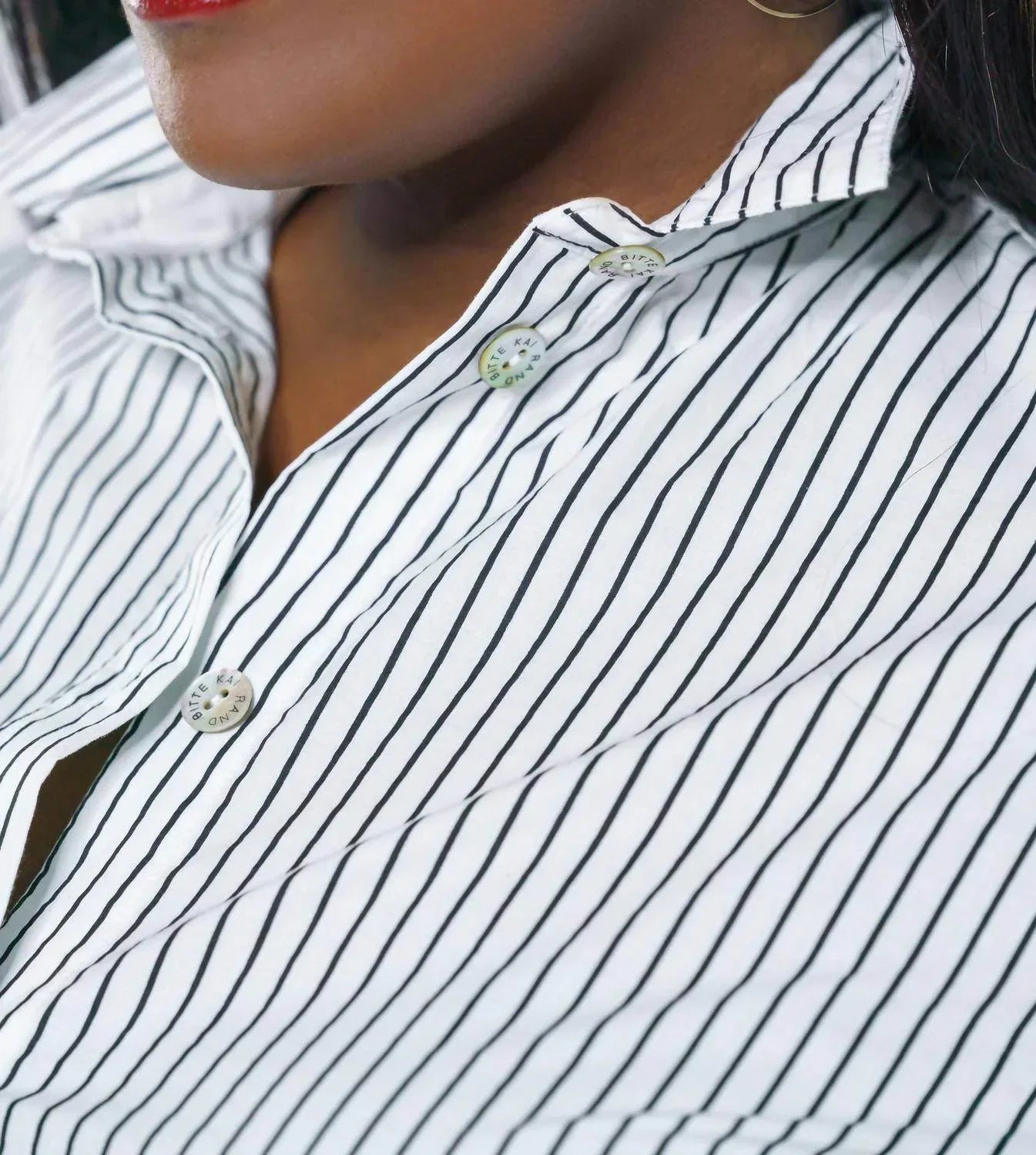 BITTE KAI RAND - Core Cotton Button Down Shirt - Rack Hunt