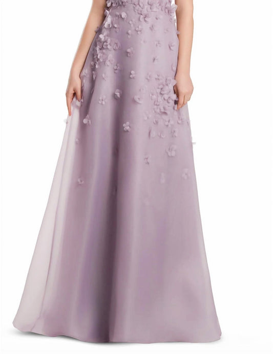 Floral Applique Gown