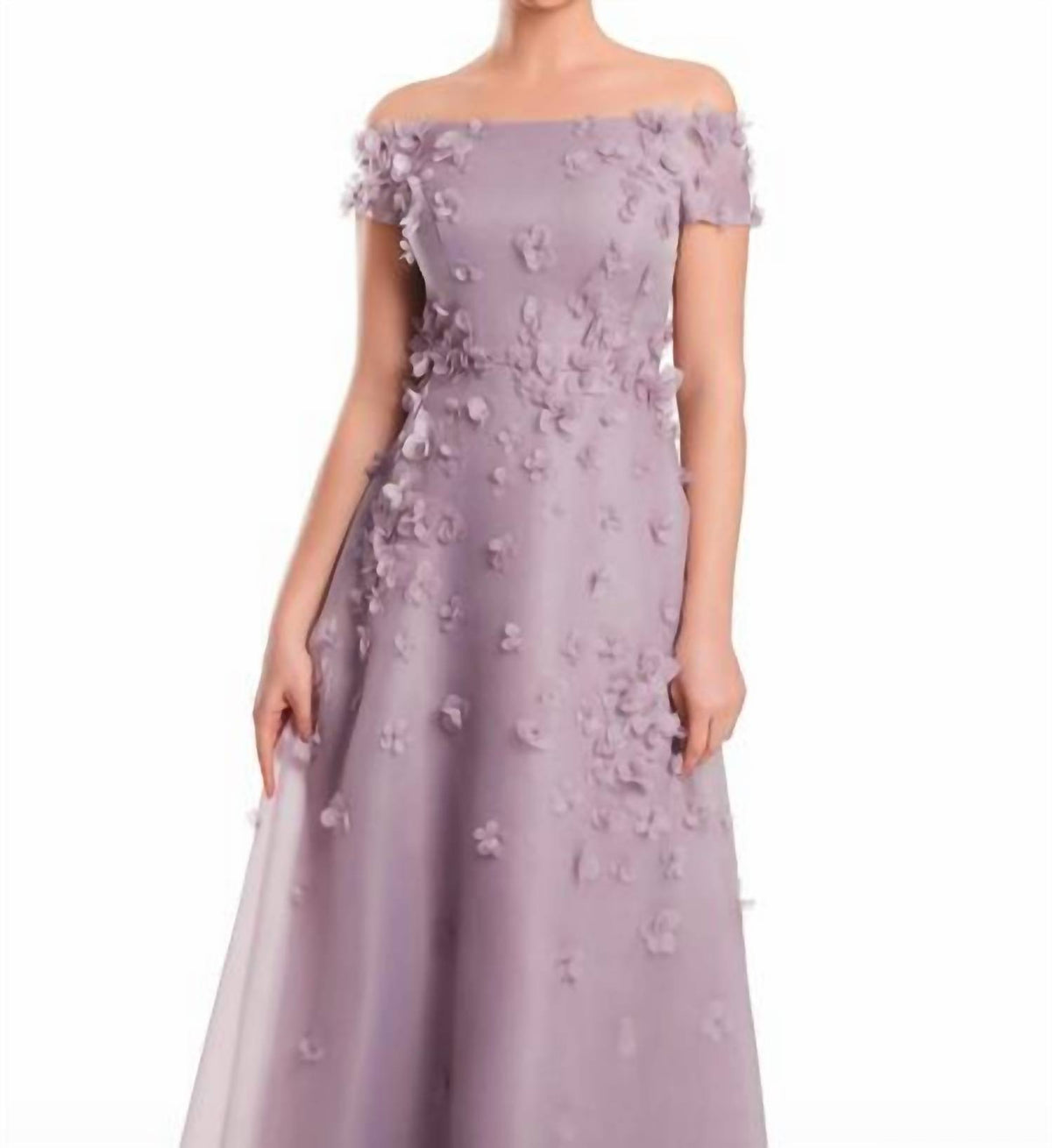 Floral Applique Gown