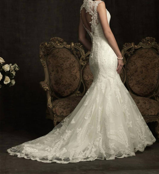 Keyhole Back Gown