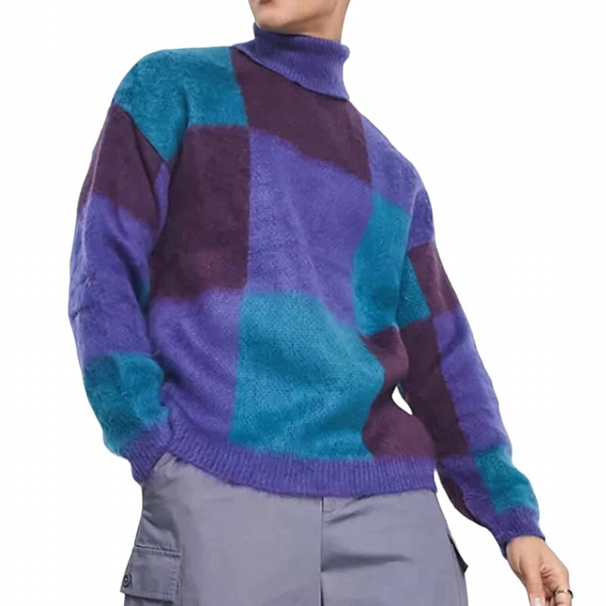 Women's Fluffy Knit Sweater