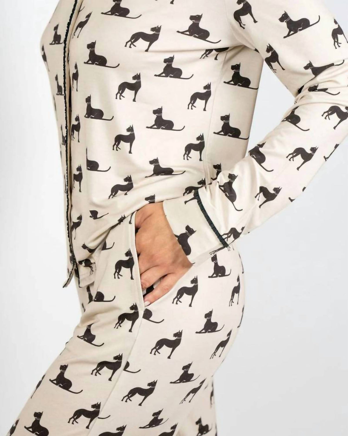 Grace Printed Long Pajama Set