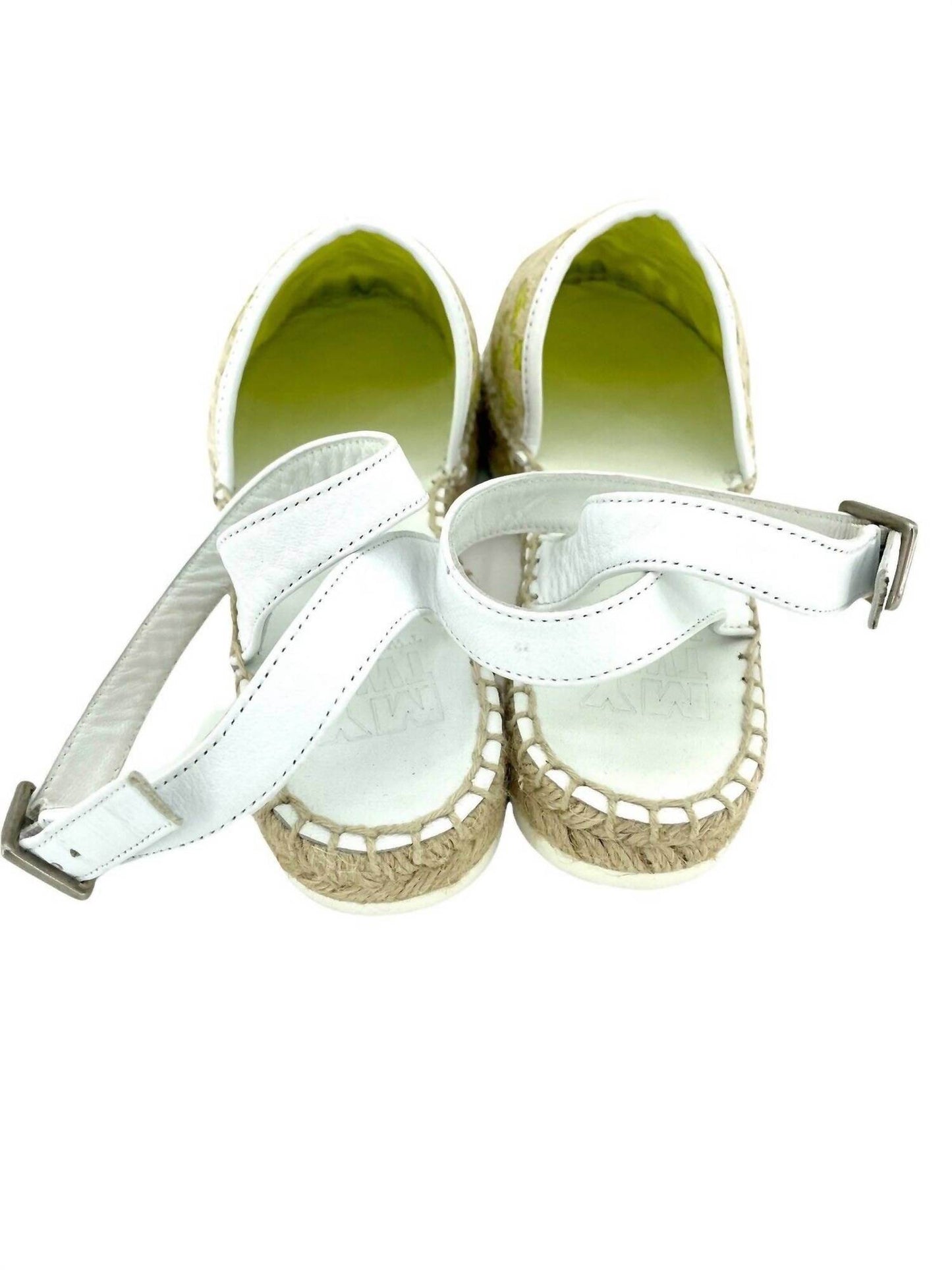 MY TWIN Twinset - Women's D'Orsay Lace Leather Espadrilles - Rack Hunt -