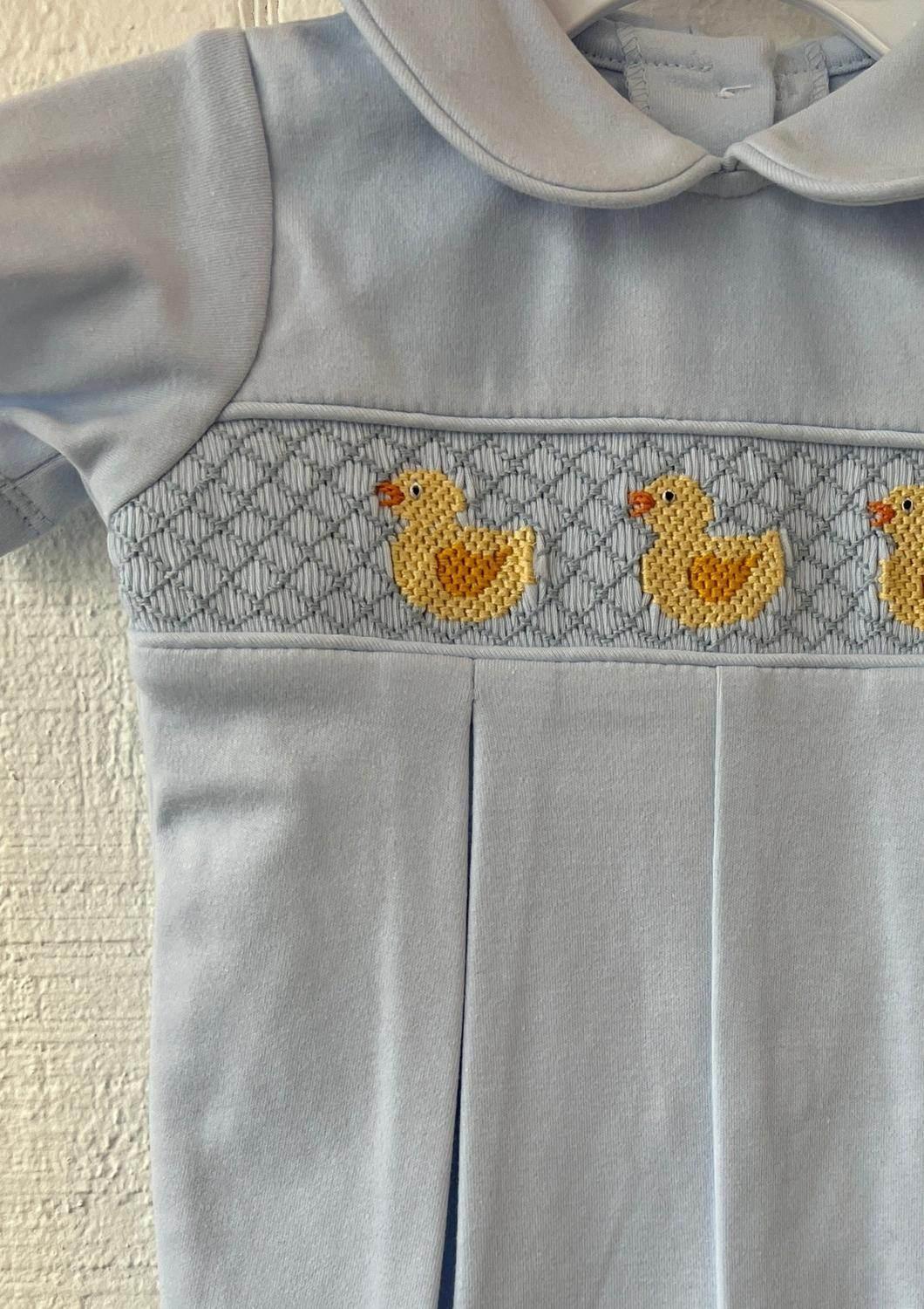 Zuccini Kids - Baby's Smocked Duck Romper - Rack Hunt