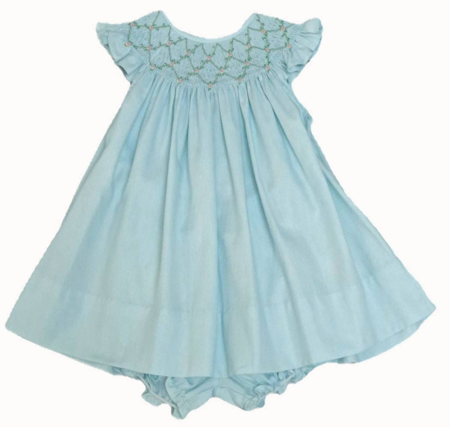 Hand Smocked Bishop Dress