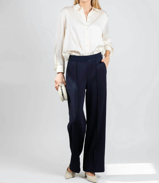 Pull-on Straight Pants