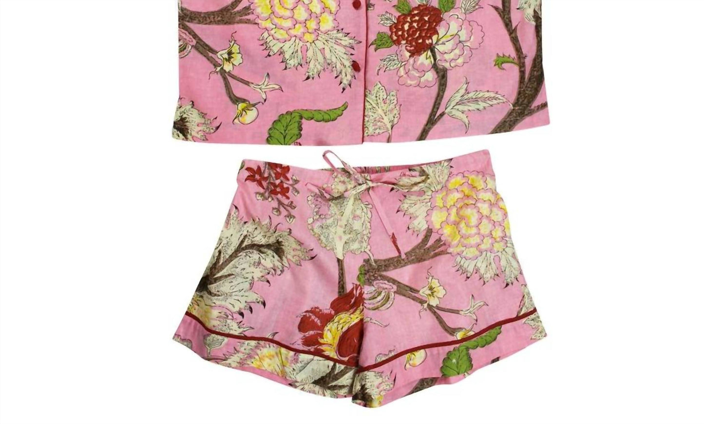 Botanical Short Pajama Set