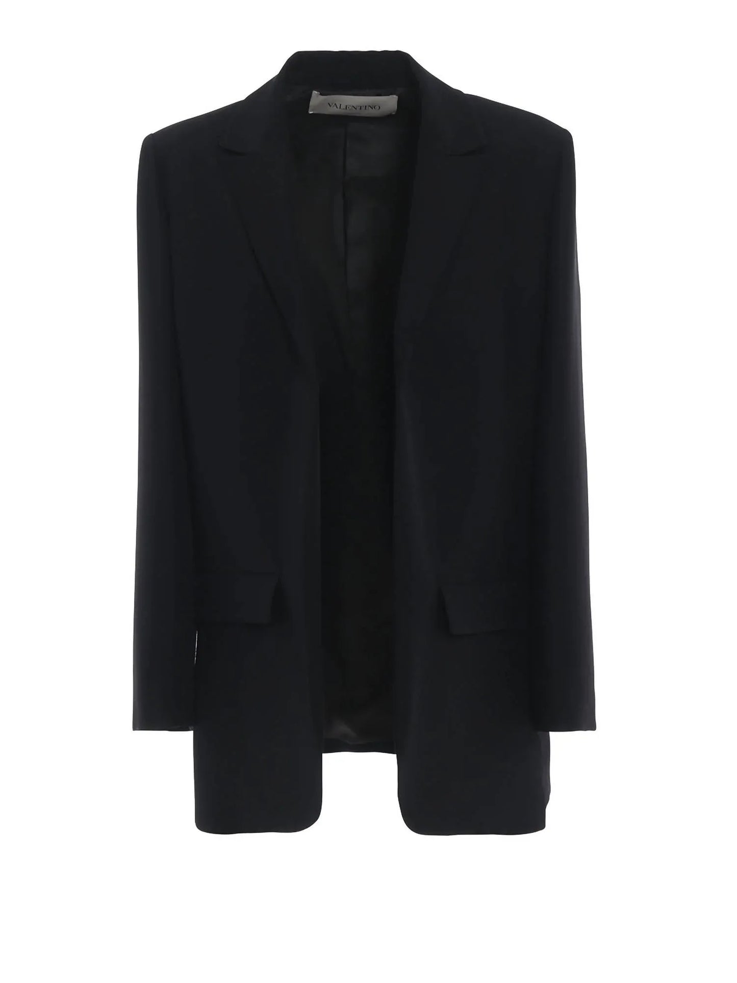 Valentino - Crepe Cady Open Front Tailored Blazer - lifestyle view - Rack Hunt