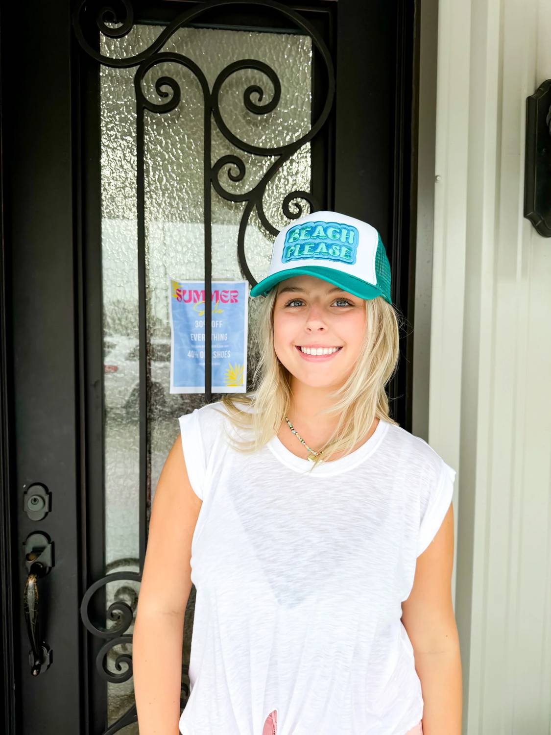 Beach Please Trucker Hat