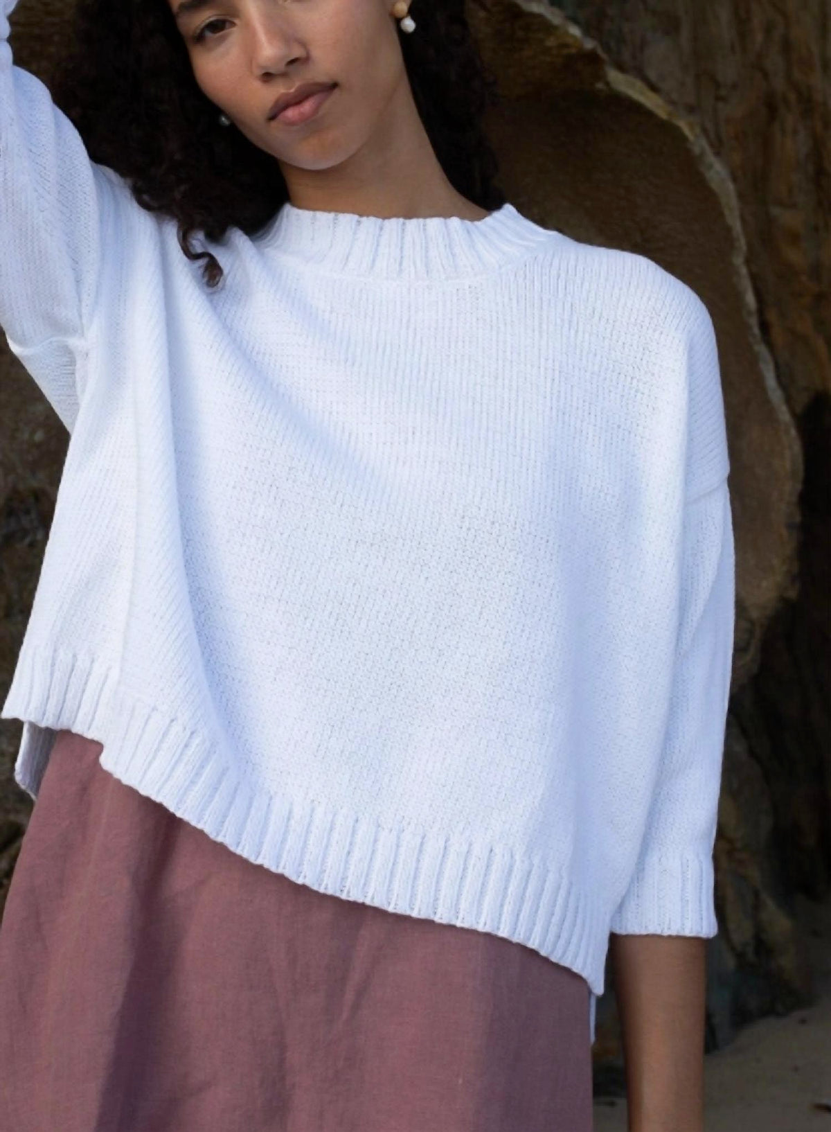 Crop Knit Sweater