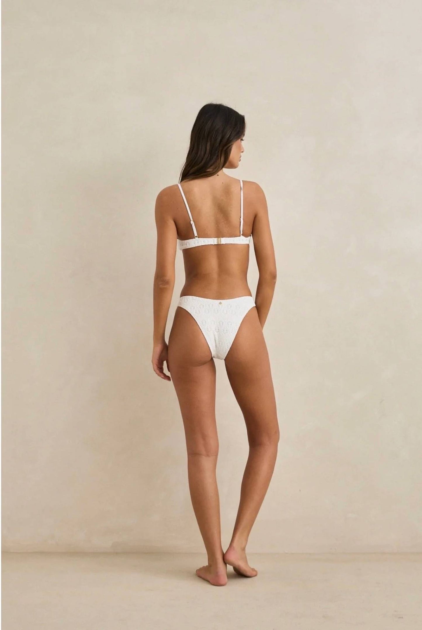 Gigi Textured Bikini Bottom