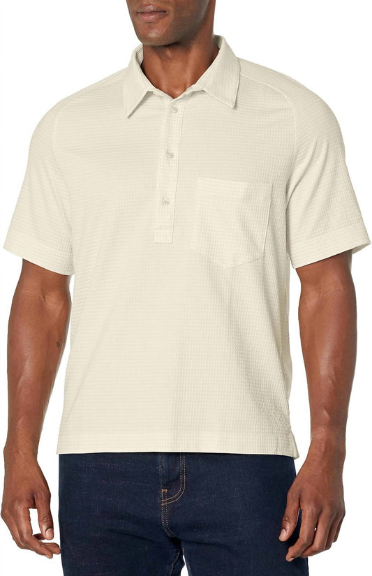 Seersucker Knit Polo