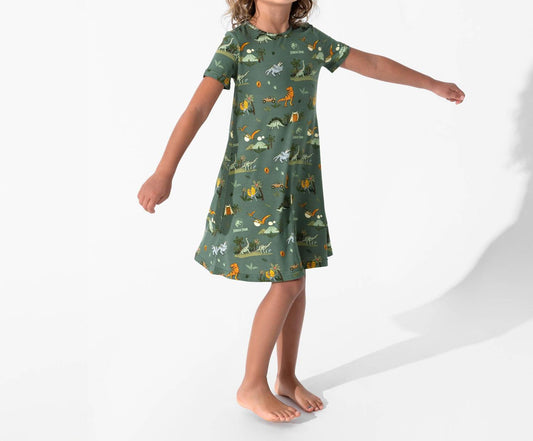 Jurassic Park Safari Bamboo Dress