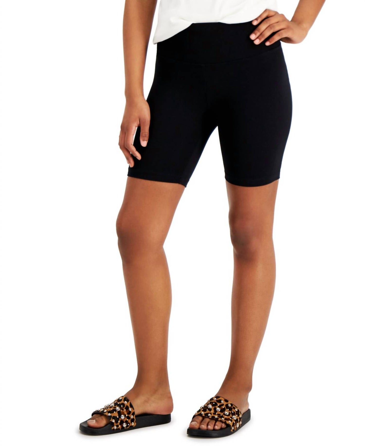 Women's Solid Bike Shorts