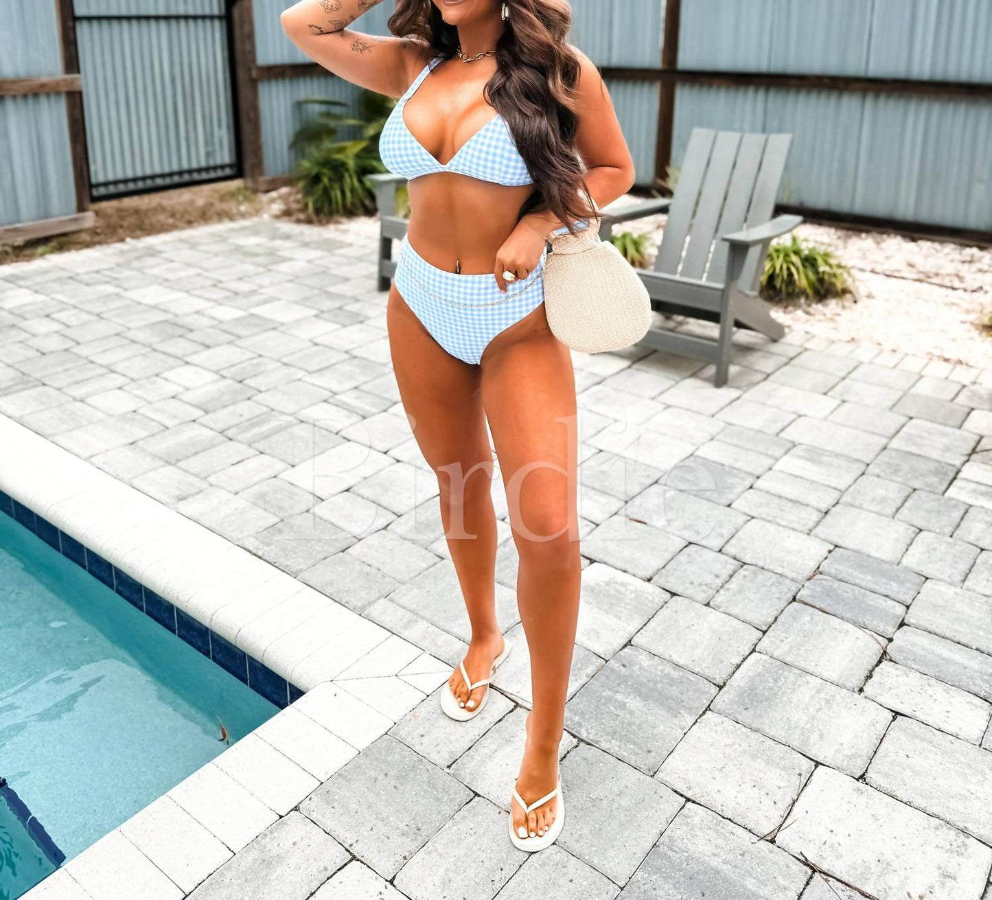 Two Piece Swimsuit Set