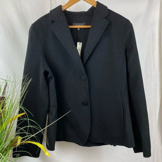 Double Button Wool Blazer