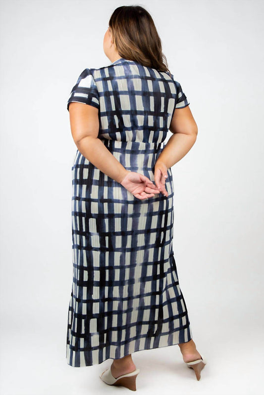 BITTE KAI RAND - Water Color Check Dress - Plus - Rack Hunt -