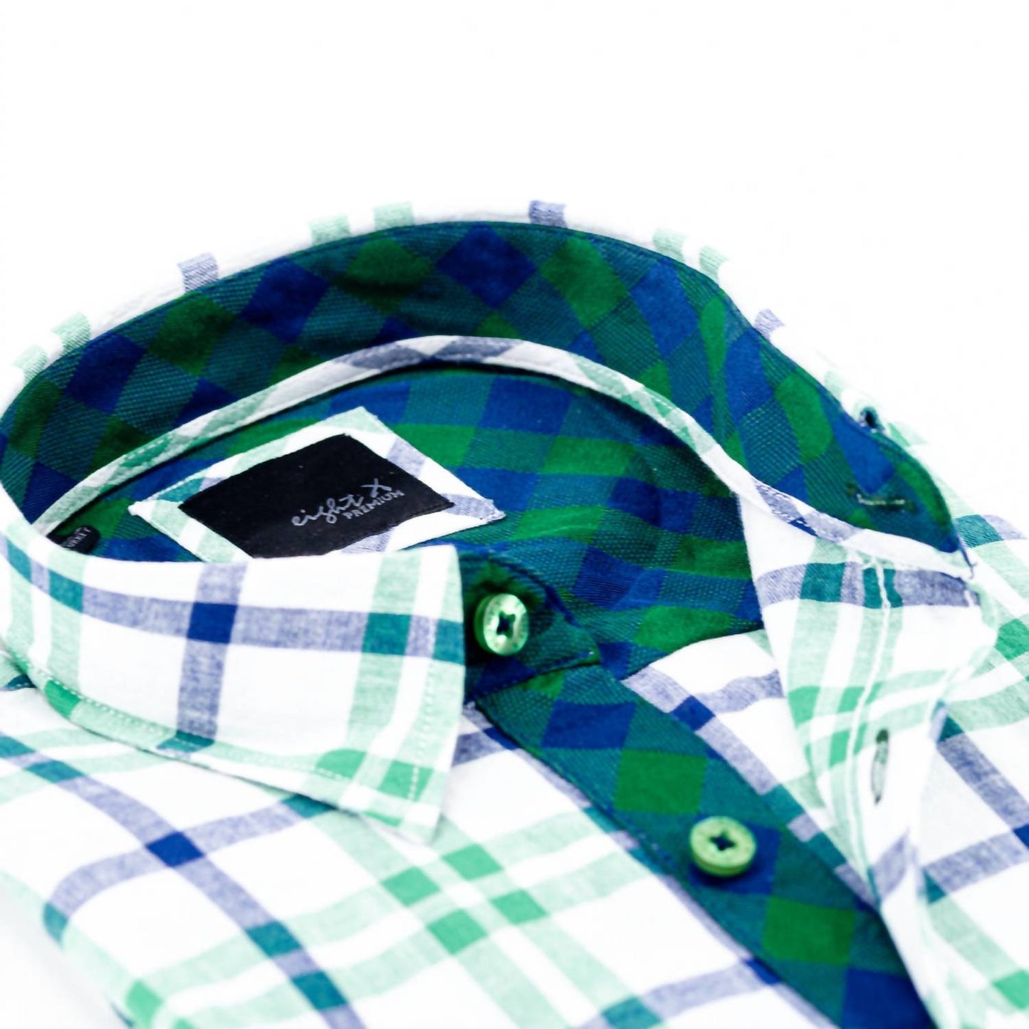 Men's Plaid Button-up Shirt