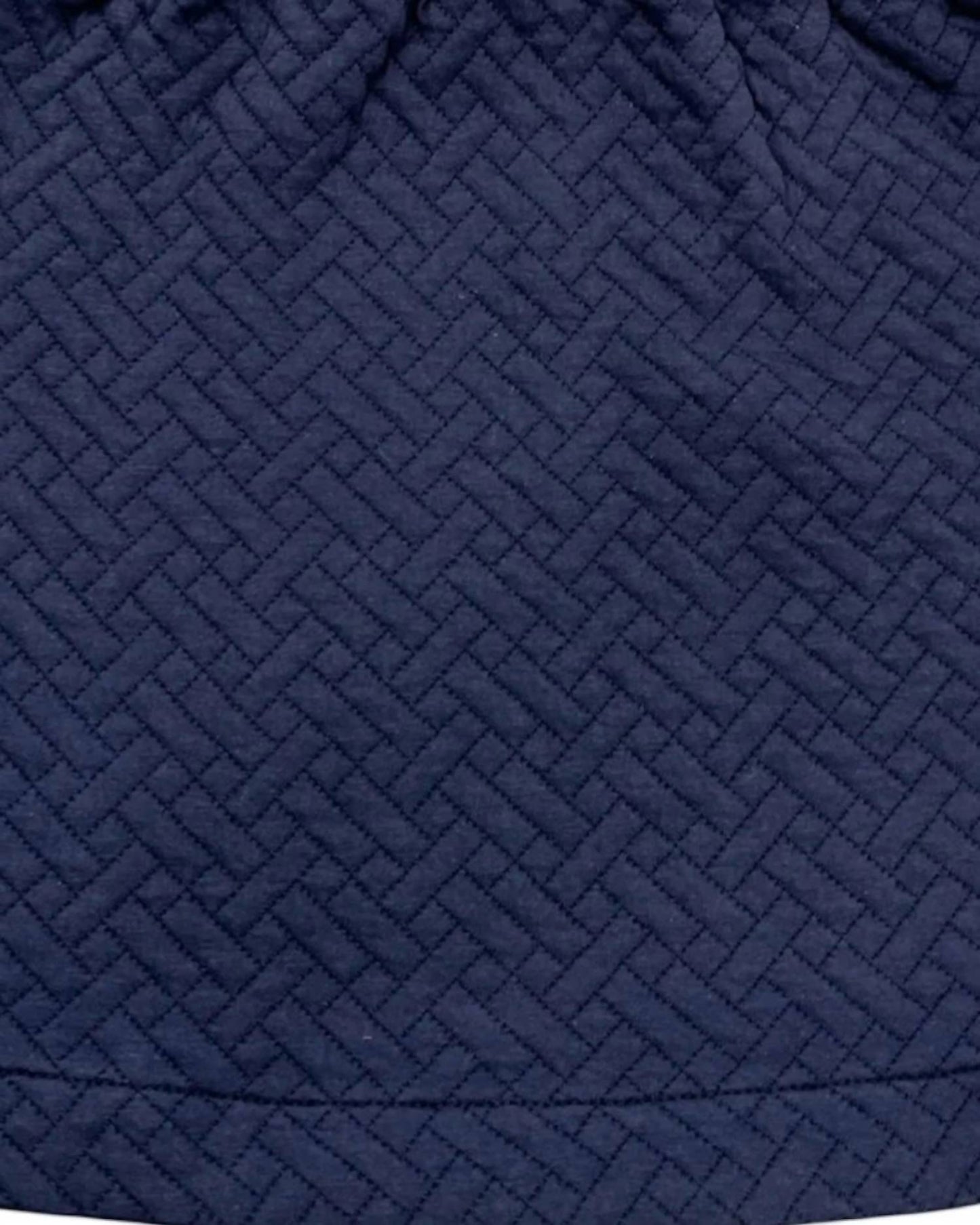 Kid's Quilted Mini Skirt