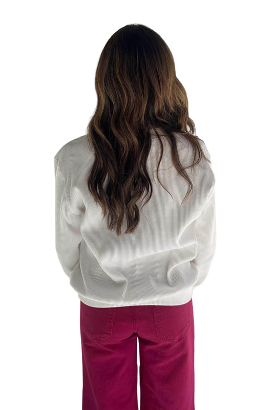 Boat House Apparel - Cool Mom Club Ribbed Sweatshirt - Rack Hunt -